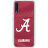 University of Alabama Maroon Jersey Galaxy A50 Clear Case